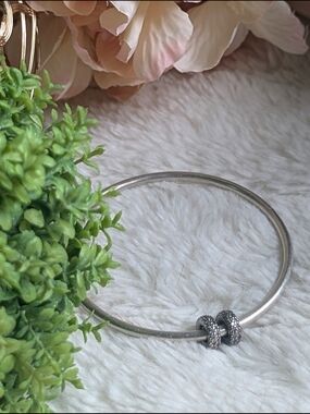 Pandora Inspiration Within Spacer With Clear Zirconia Charms 791359CZ